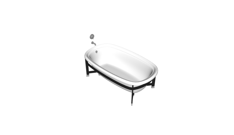 Bathtub Clawfoot 001