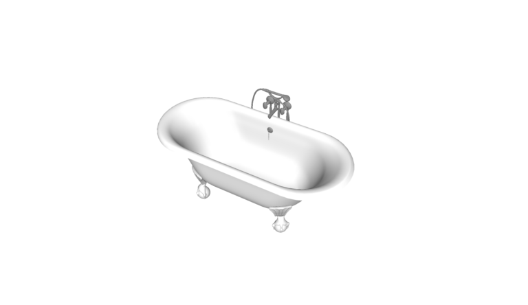Bathtub Clawfoot 002