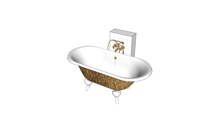 Bathtub Clawfoot 007