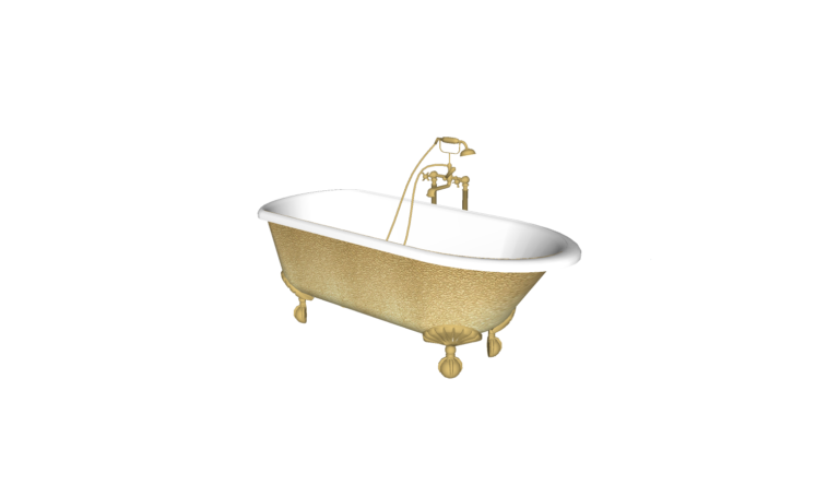 Bathtub Clawfoot 009