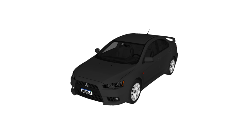 Car 013 (Mitsubishi Lancer Evo X)