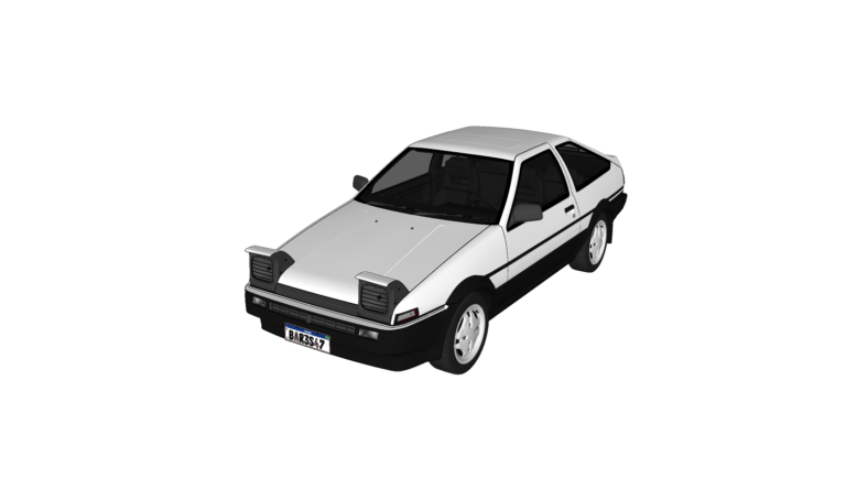 Car 014 (Toyota AE 86)