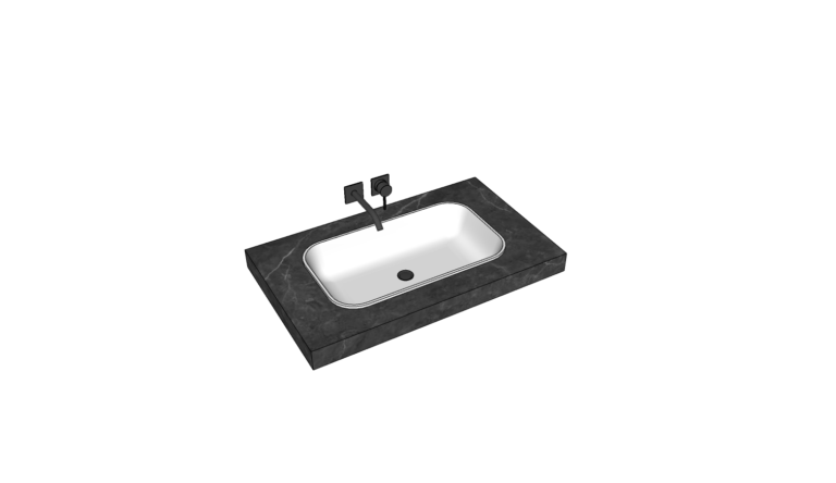 Wash basin Drop in 002