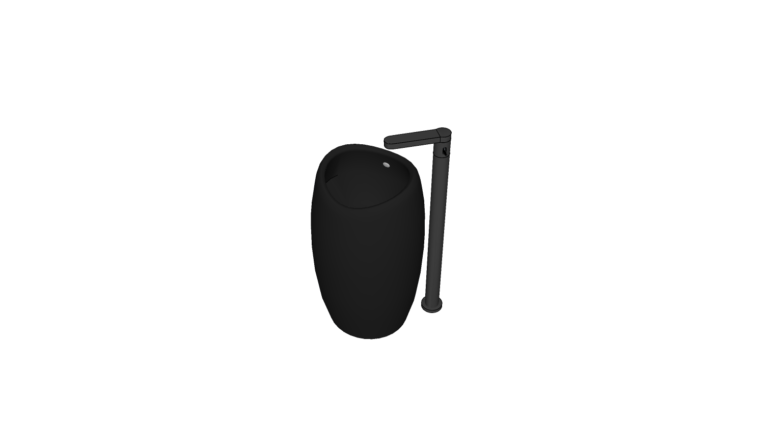 Wash basin Pedestal 003