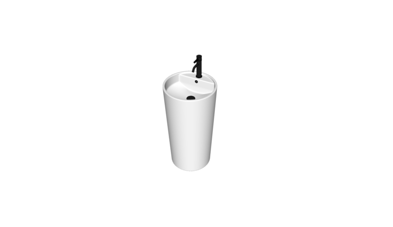 Wash basin Pedestal 008