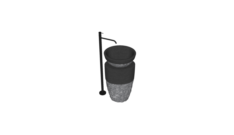 Wash basin Pedestal 009