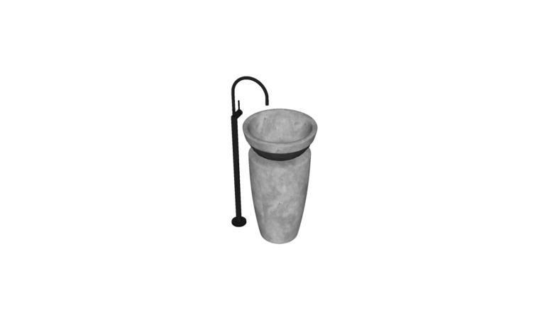 Wash basin Pedestal 010