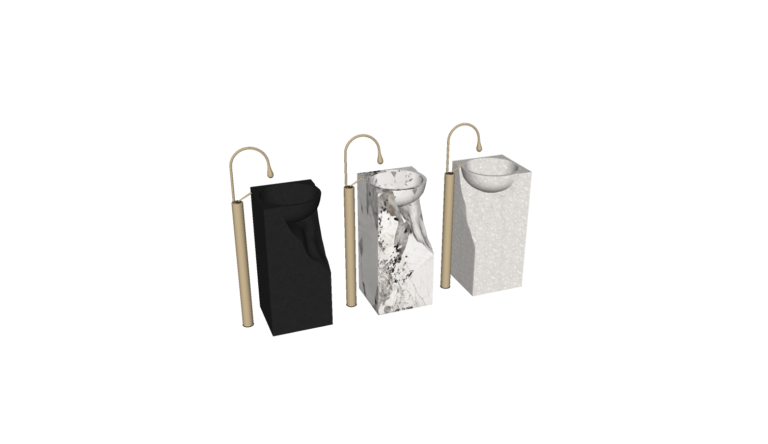 Wash basin Pedestal 015
