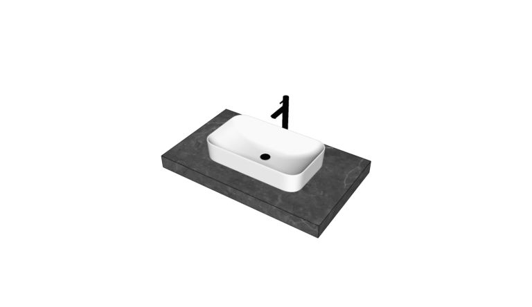 Wash basin Top mount 003
