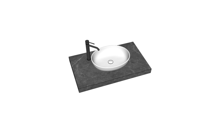 Wash basin Top mount 009