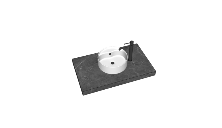 Wash basin Top mount 010