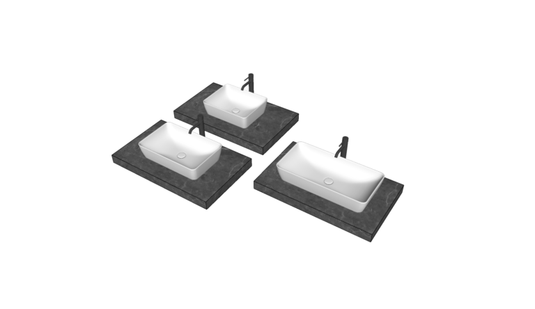 Wash basin Top mount 013