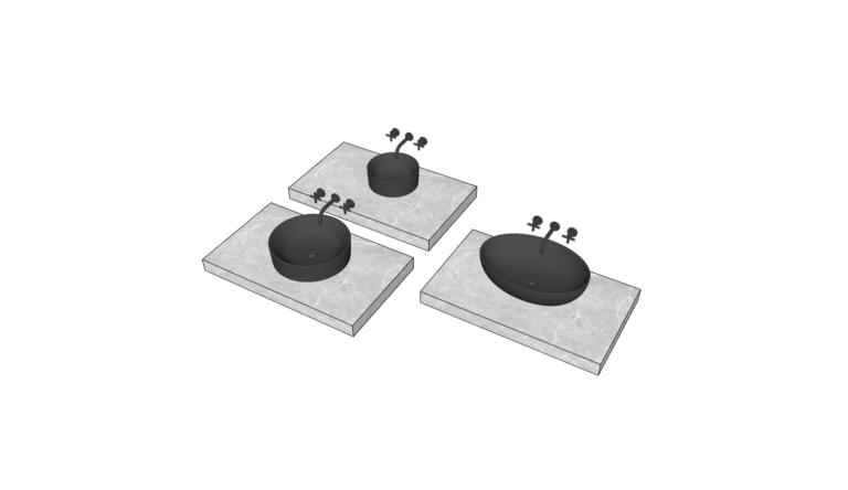 Wash basin Top mount 014